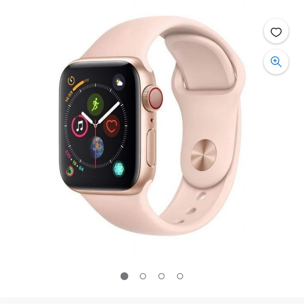 apple watch series 4 pink